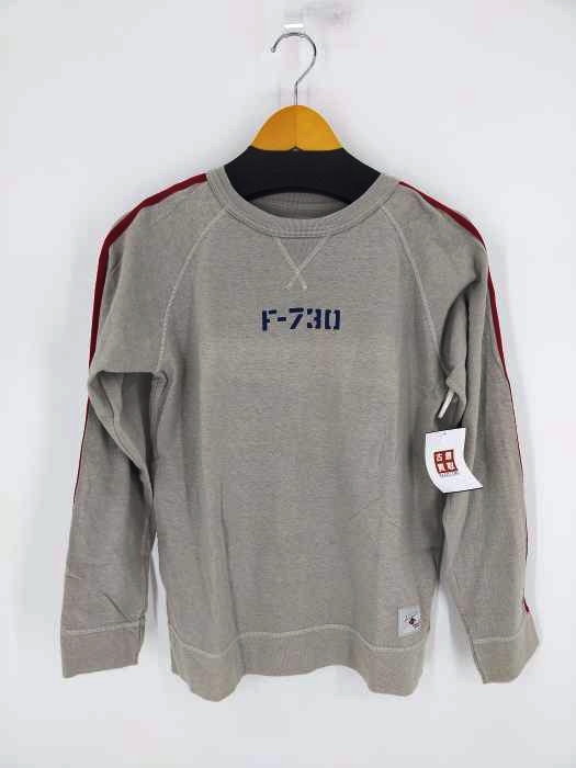 快晴堂謹製(カイセイドウキンセイ) F-730 ステンシルフォントラバープリント ラグランカットソー メンズ JPN:S
