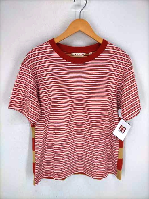 ユニクロ UNIQLO ボーダークルーネックTシャツ メンズ JPN：S