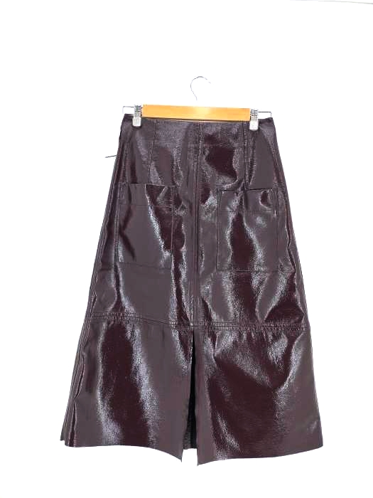 ユーズドフルギ USED古着 {{MIJEONG PARK}} PATENT LEATHER スカート レディース JPN：S