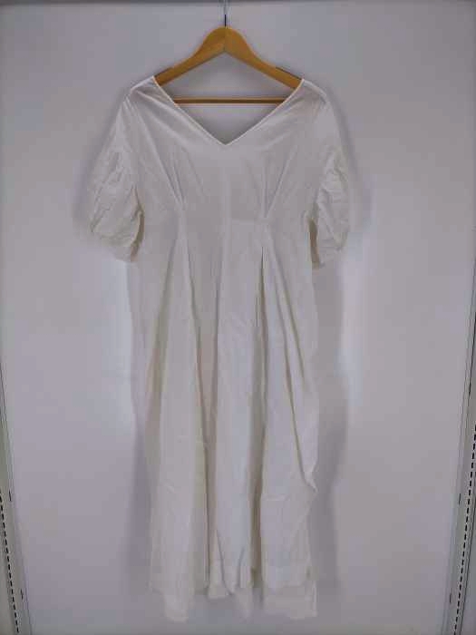 emmi atelier(エミアトリエ) 21SS Ecoリネン調ボリューム袖ワンピース レディース  0