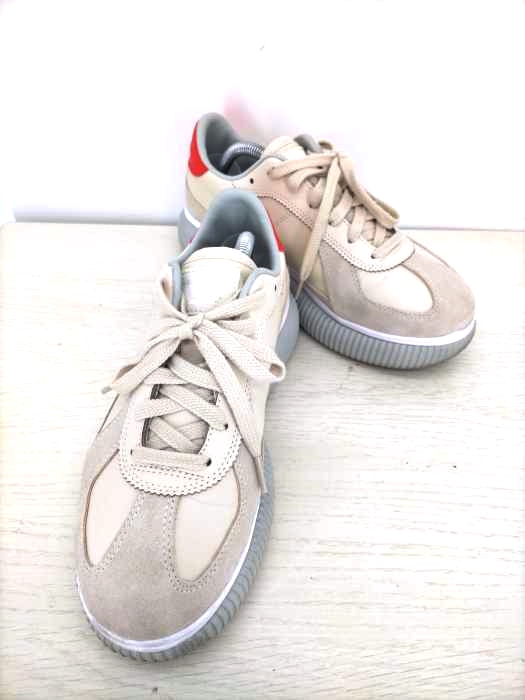 オニツカタイガー ONITSUKA TIGER DELECITY デレシティー VANILLA RED バニラ レッド レディース JPN：24.5