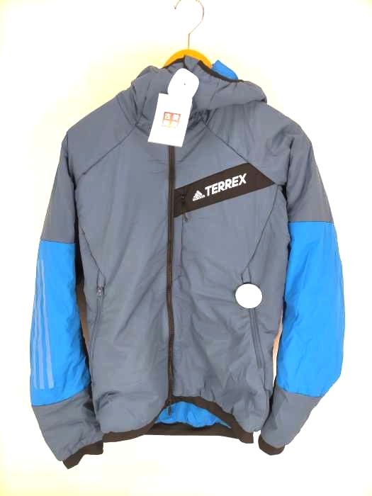アディダス adidas テレックス テックロック ストレッチ PRIMALOFT フード付きジャケット メンズ JPN：M