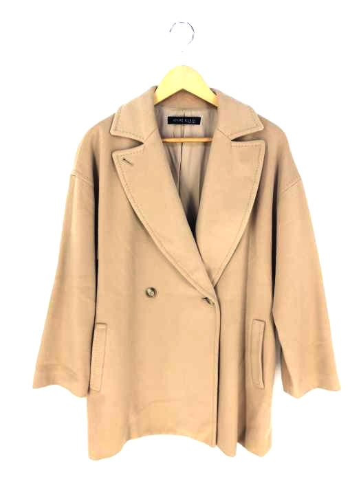 アンクライン ANNE KLEIN カシミヤウール ピーコート レディース 表記無