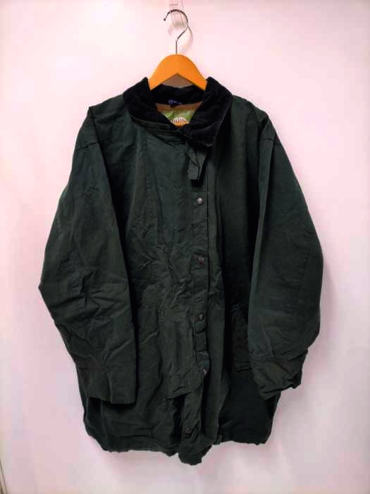 ユーズドフルギ USED古着 {{OXFORD}} MADE IN ENGLAND オイルドジャケット メンズ import：L