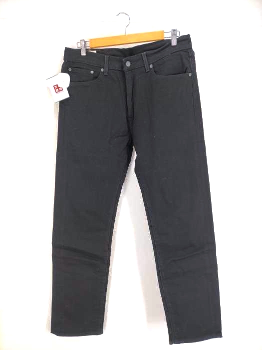リーバイス Levis 505ストレートブラックデニムパンツ メンズ  W33 L32