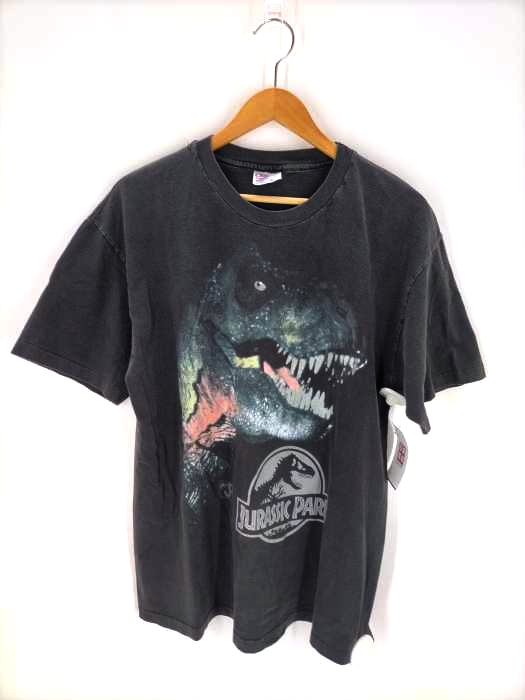 ヘインズ Hanes 90S jurassic park ムービーTシャツ コピーライト メンズ JPN：L