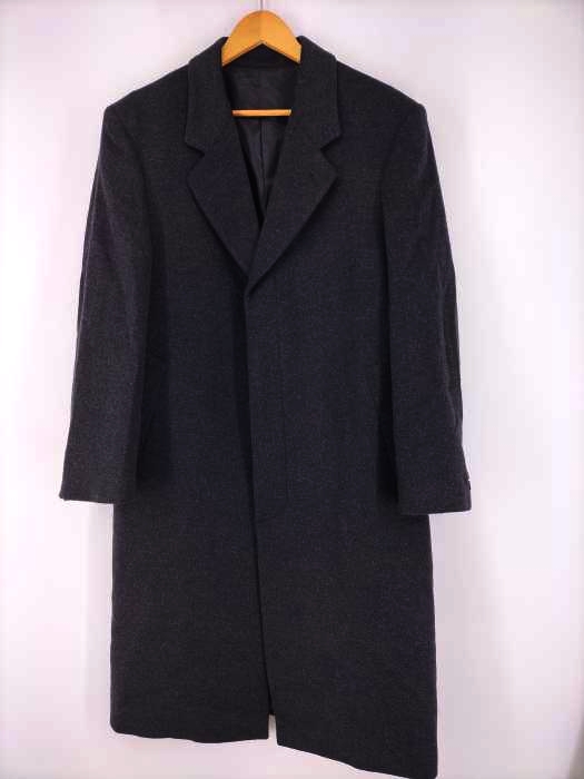 ユーズドフルギ USED古着 ウール×カシミヤ チェスターコート メンズ JPN：L