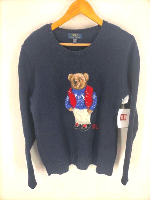 POLO RALPH LAUREN(ポロラルフローレン) ポロベア コットン セーター メンズ XL(18-20)