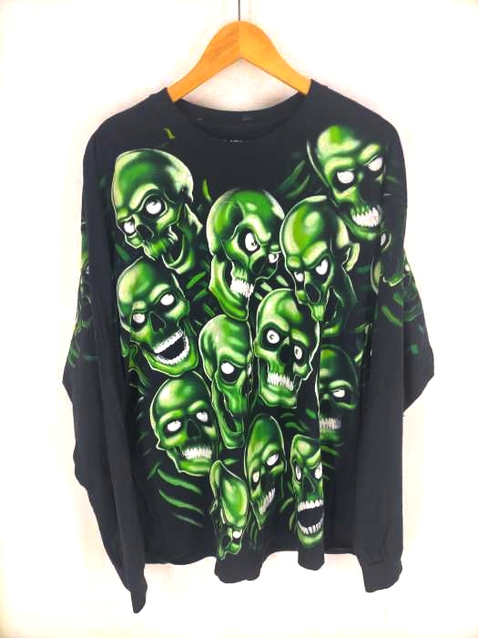 LIQUID BLUE(リキッドブルー) Skull Pile L/S Tee メンズ JPN：XL