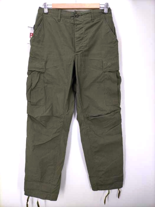 USED古着(ユーズドフルギ) 70S JUNGLE FATIGUE PANTS ノンリップ コットンポプリン メンズ  S-REGULAR