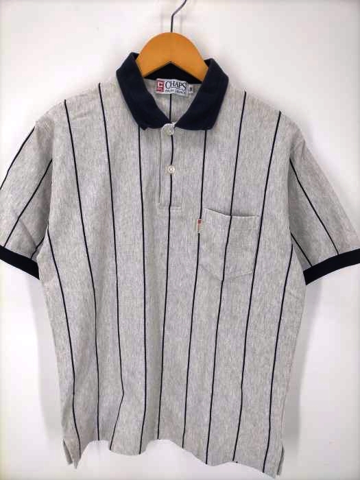 CHAPS RALPH LAUREN(チャップスラルフローレン) S/Sトリムポロシャツ メンズ import：M