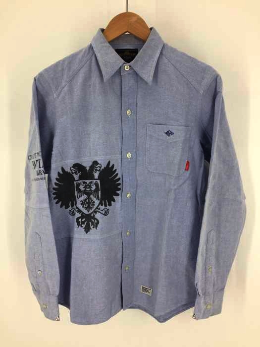 WTAPS(ダブルタップス) RED DAWN TRAD L/S SHIRTS FORM COTTON OX イーグルプリント シャツ メンズ JPN：S