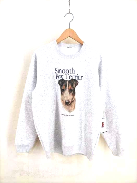 FREAKS STORE(フリークスストア) 21AW Dog Smooth Fox Terrier Art Sweat Shirt レディース FREE