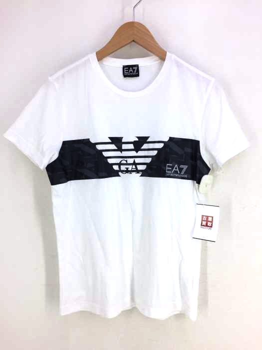 EMPORIO ARMANI EA7(エンポリオアルマーニイーエーセブン) フロントプリントTシャツ メンズ  XS