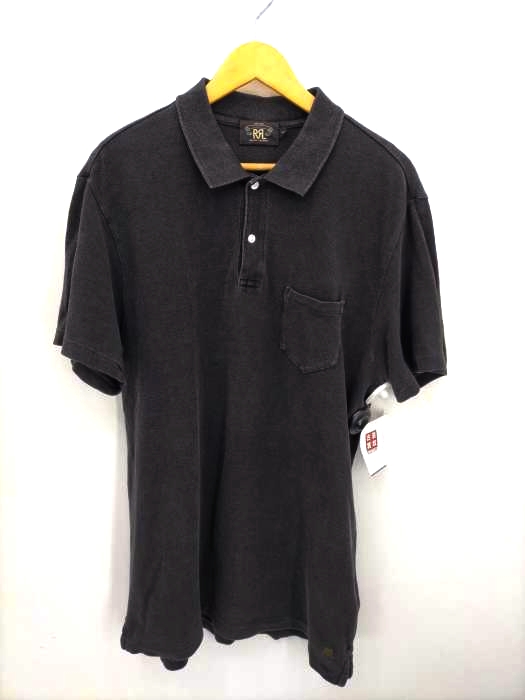 RRL RALPH LAUREN(ダブルアールエル ラルフローレン) ガーメントダイポロシャツ メンズ JPN：L