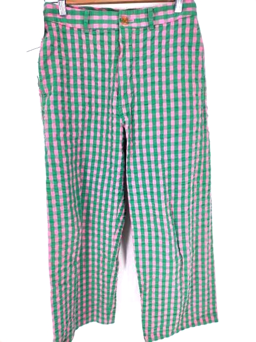 BEAMS BOY(ビームスボーイ) 21SS コットン サッカー チェックスラックス レディース JPN：1