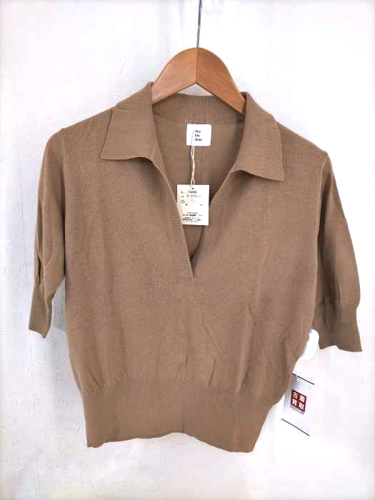 USED古着(ユーズドフルギ) miho takahashi x Hey knit polo レディース  FREE