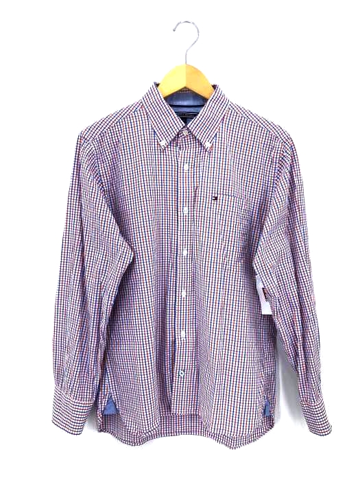 TOMMY HILFIGER(トミーヒルフィガー) チェック柄 ボタンダウンシャツ メンズ  M