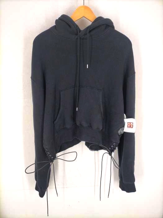 JOHN LAWRENCE SULLIVAN(ジョンローレンスサリバン) 18AWLACE-UP HOODIE メンズ JPN：M