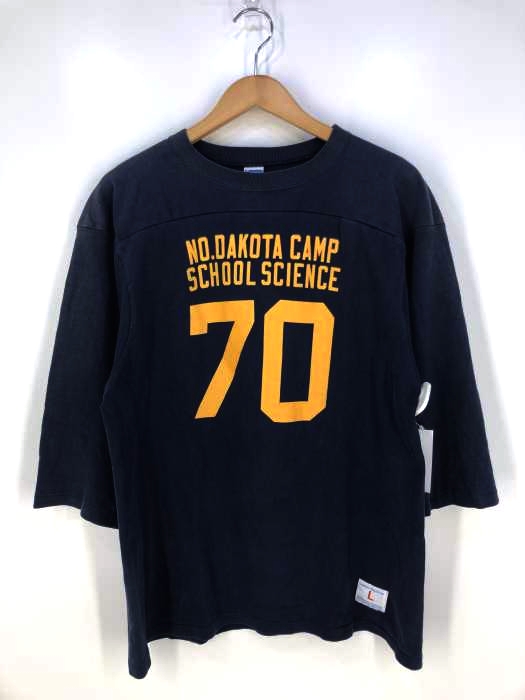 Champion(チャンピオン) プリント 7分袖カットソー メンズ JPN：L