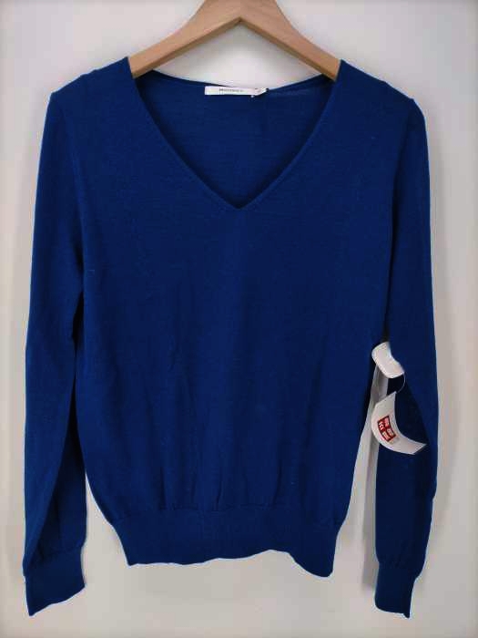 moussy(マウジー) STANDARD V NECK SWEATER レディース  FREE