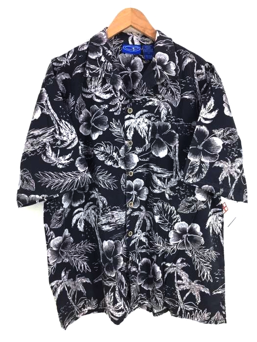 OP(オーシャンパシフィック) アロハシャツ メンズ  L/G