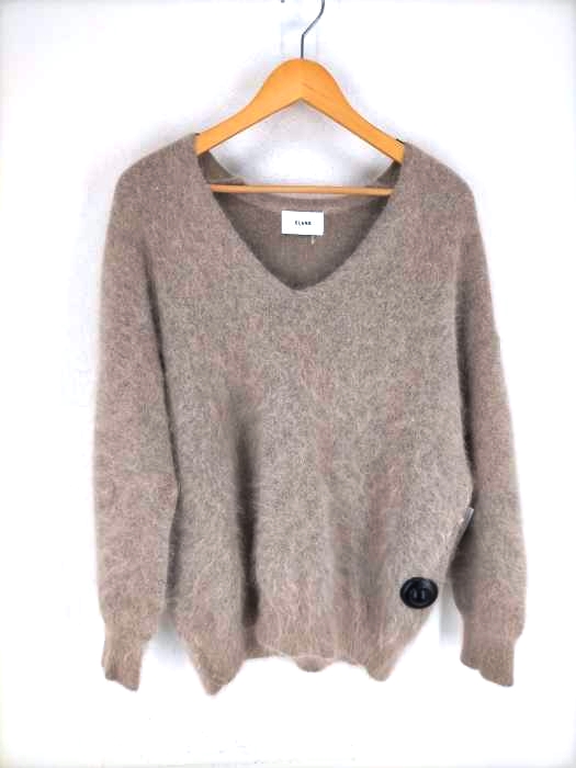 CLANE(クラネ) V NECK ANGOLA KNIT TOPS レディース  1