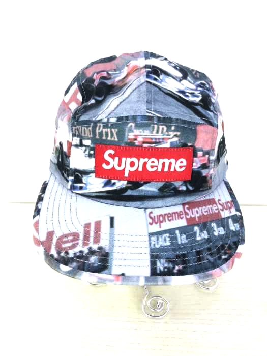 シュプリーム Supreme 19ss grand prix camp cap メンズ 表記無