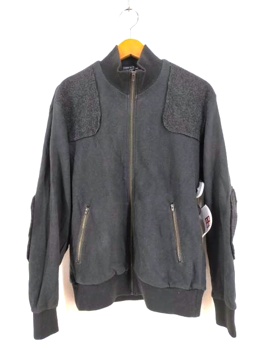 コムデギャルソンオム COMME des GARCONS HOMME AD2007 ウールパッチ スウェットトラックジャケット メンズ  SS