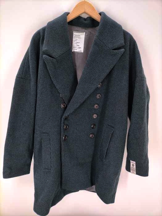 シャリーフ SHAREEF 14AW DOBBY MELTON COCOON COAT メンズ JPN：2
