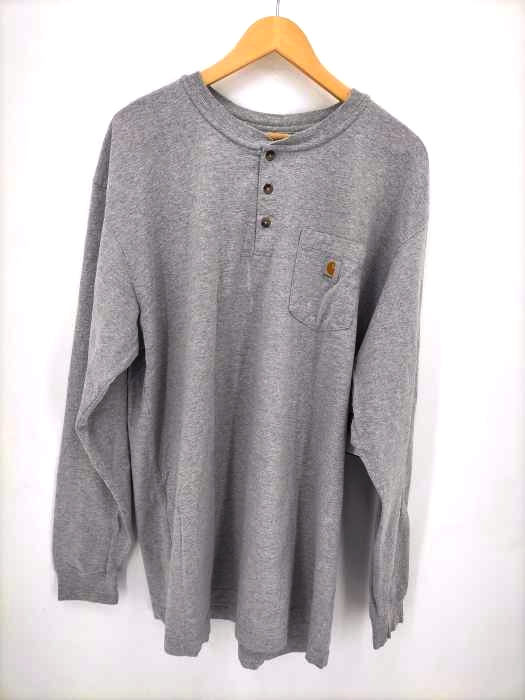 カーハート Carhartt ヘンリーネックオーバーサイズカットソー メンズ JPN：XL
