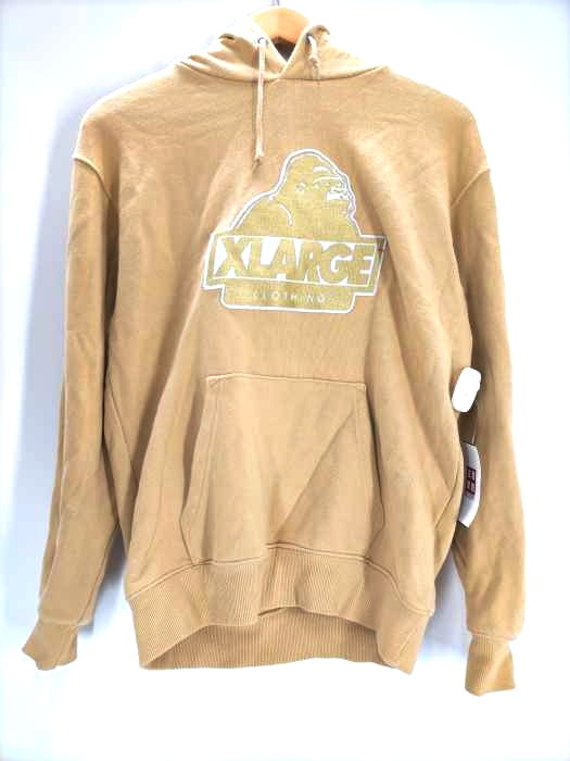 エクストララージ XLARGE  SLANTED OG PATCH HOODED SWEAT メンズ import：S