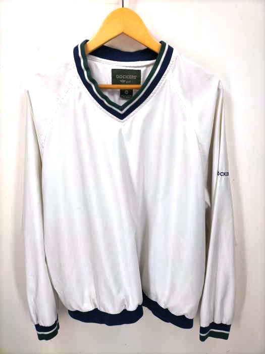 ドッカーズ DOCKERS Vネックプルオーバー メンズ JPN：M