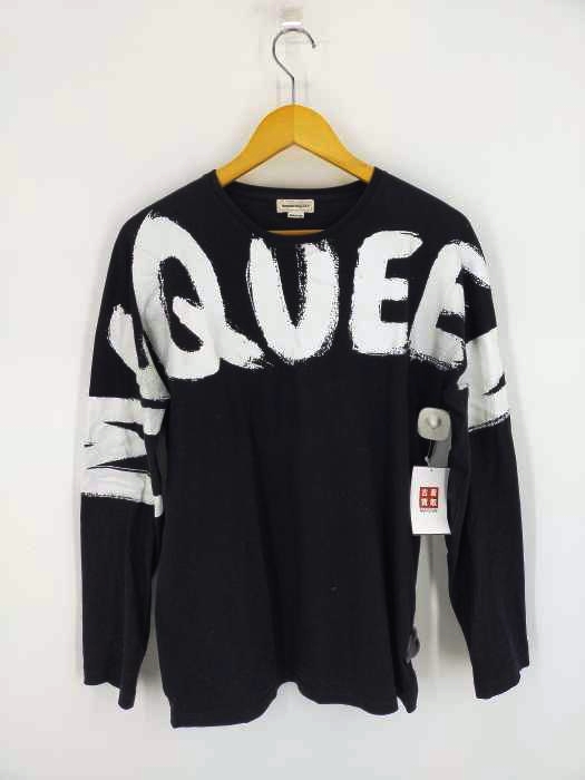 アレキサンダーマックイーン Alexander McQueen ロゴプリント カットソー  メンズ import：M