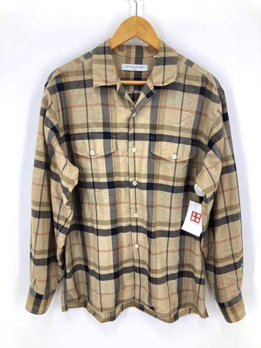 UNITED ARROWS(ユナイテッドアローズ) ダブルポケットオープンカラーチェックシャツ メンズ JPN:L