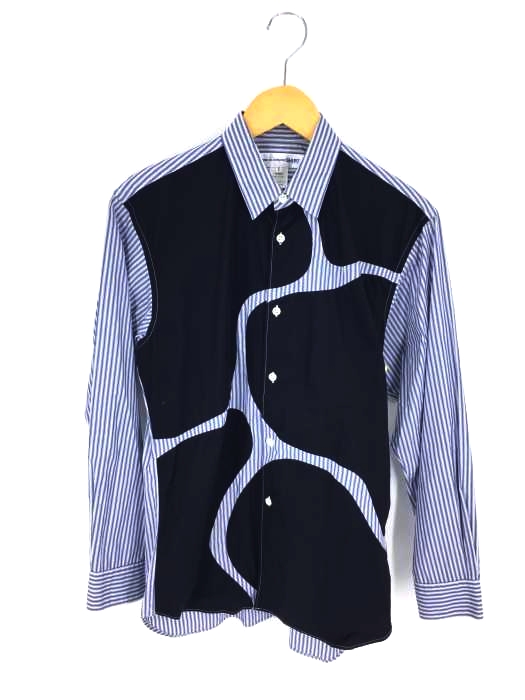 COMME des GARCONS SHIRT(コムデギャルソンシャツ) ストライプ長袖シャツ メンズ JPN：S