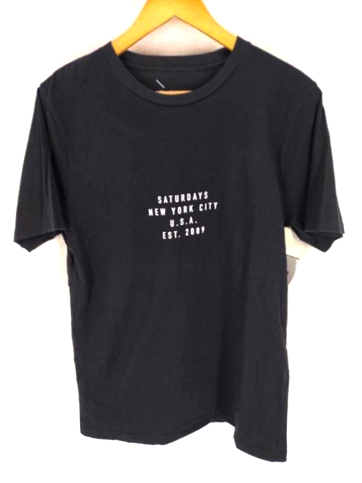 Saturdays New York City(サタデーズニューヨークシティ) プリント クルーネックTシャツ メンズ JPN：M
