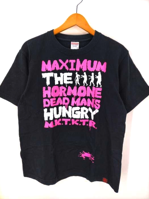 USED古着(ユーズドフルギ) MAXIMUM THE HORMONE DEAD MANS HUNGRY 6.2oz Tシャツ メンズ JPN：M
