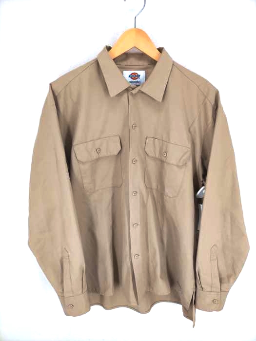 Dickies(ディッキーズ) オープンカラーワークシャツ メンズ JPN：XL