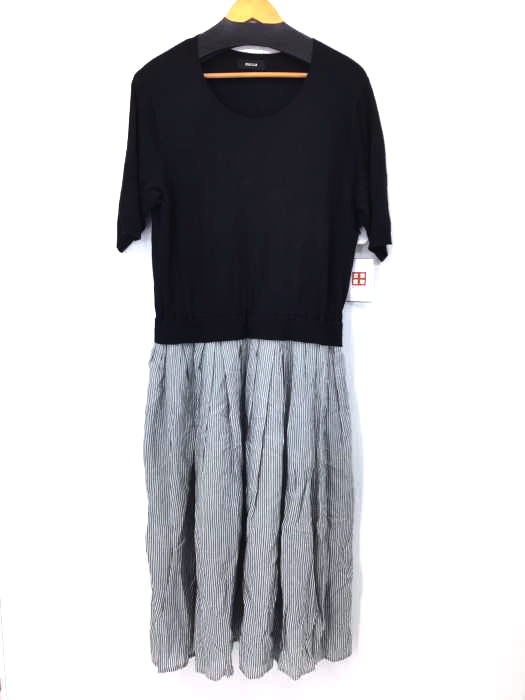 ZUCCa(ズッカ) ドッキングストライプ ワンピース レディース JPN:XL