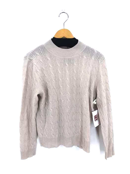 USED古着(ユーズドフルギ) Elanfrere カシミヤブレンド モックネックニット レディース JPN：L