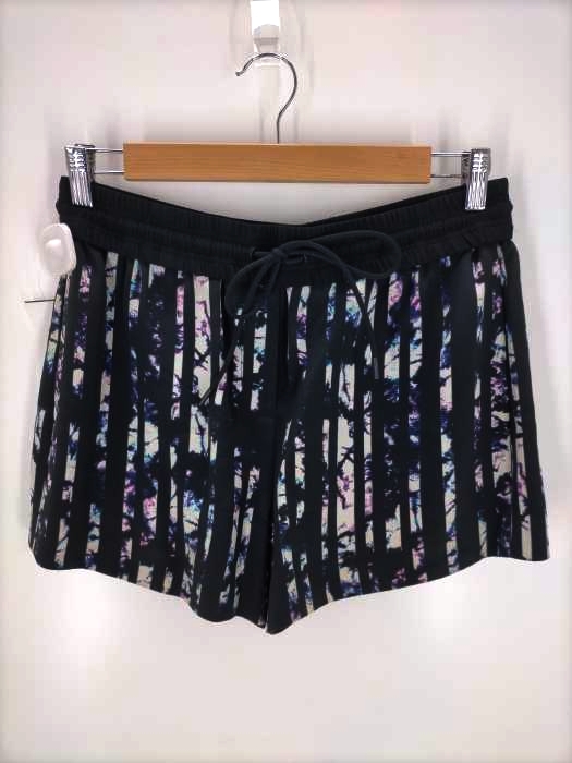アレキサンダーワン Alexander Wang シルク100プリントショートパンツ レディース JPN：2