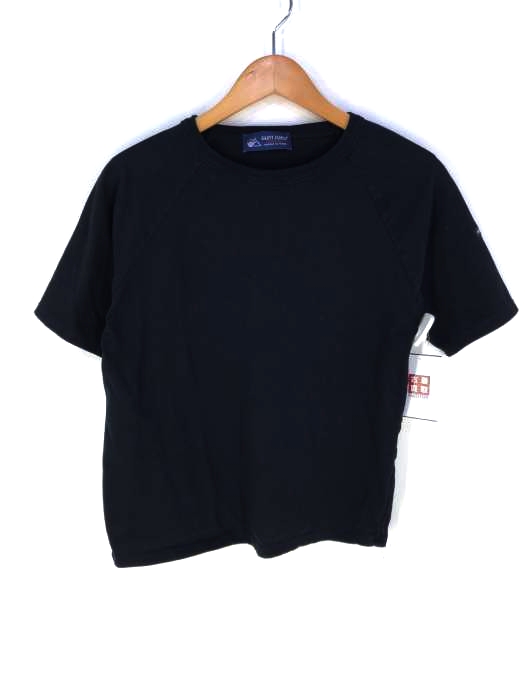 SAINT JAMES(セントジェームス) クルーネック五分袖Tシャツ レディース FR：36