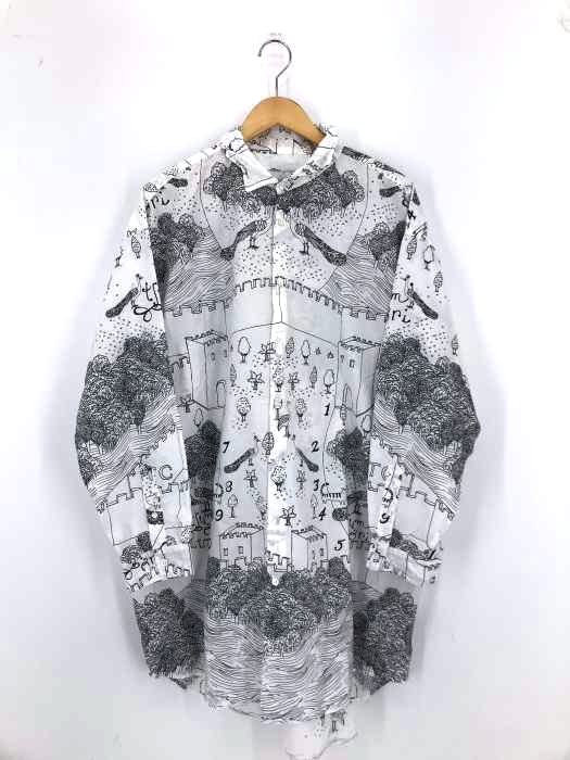 TSUMORI CHISATO(ツモリチサト) 総柄シャツワンピース レディース FREE