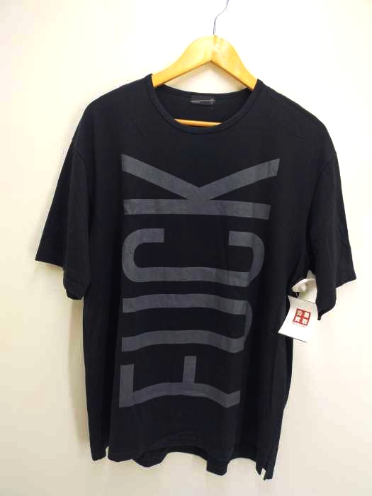 LAD MUSICIAN(ラッドミュージシャン) BIG T-SHIRT PERMANENT ROCKER FUCK メンズ JPN：42