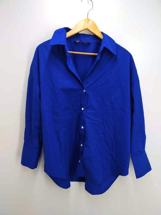 ZARA(ザラ) POPLIN SHIRT ポプリンシャツ レディース JPN：M