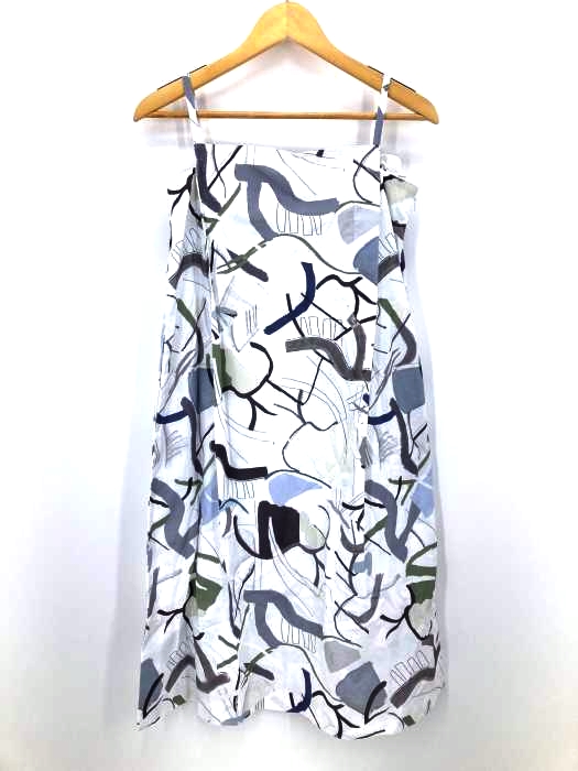 RIM.ARK(リムアーク) BOTANICAL ARTタックロングドレス レディース  36