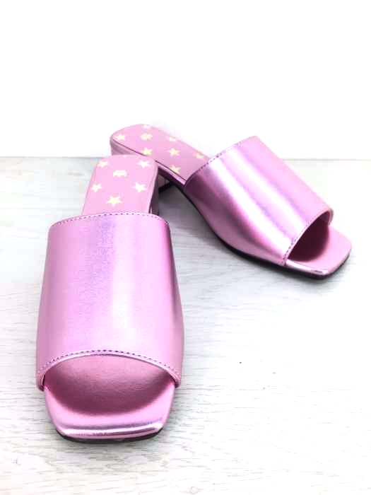 ロデオクラウンズワイドボウル RCWB/RODEO CROWNS WIDE BOWL シャイニー スター サンダル レディース  L