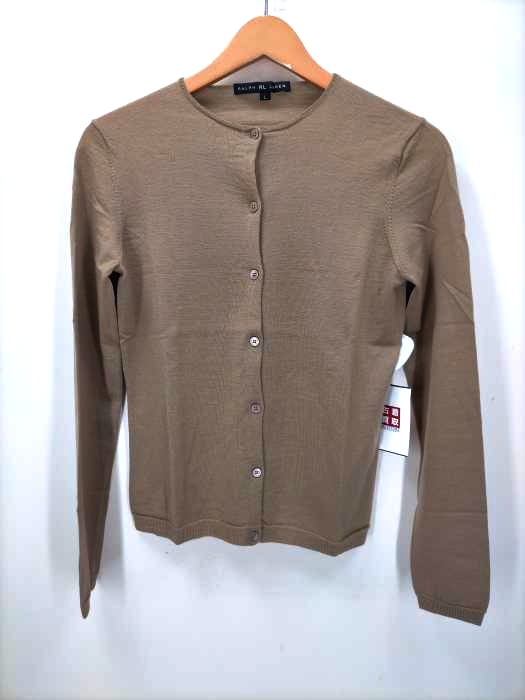RALPH LAUREN(ラルフローレン) ノーカラーウールカーディガン レディース JPN：L
