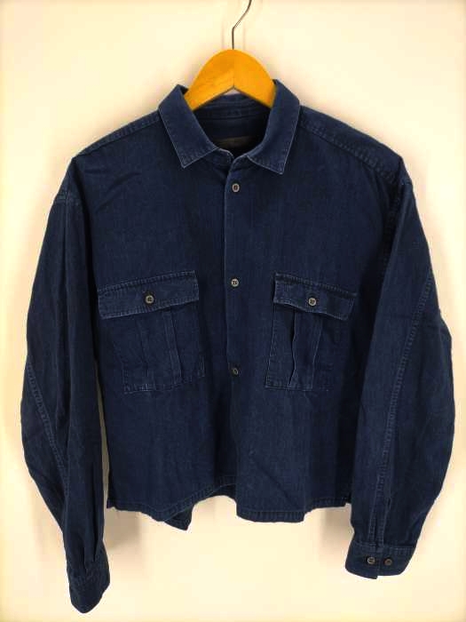 juha(ユハ) 19SS DENIM SHORT SHIRT メンズ JPN：2